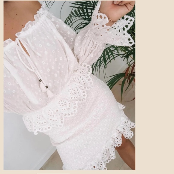 Spell Daisy Chain Ruched mini dress - Picture 4 of 13